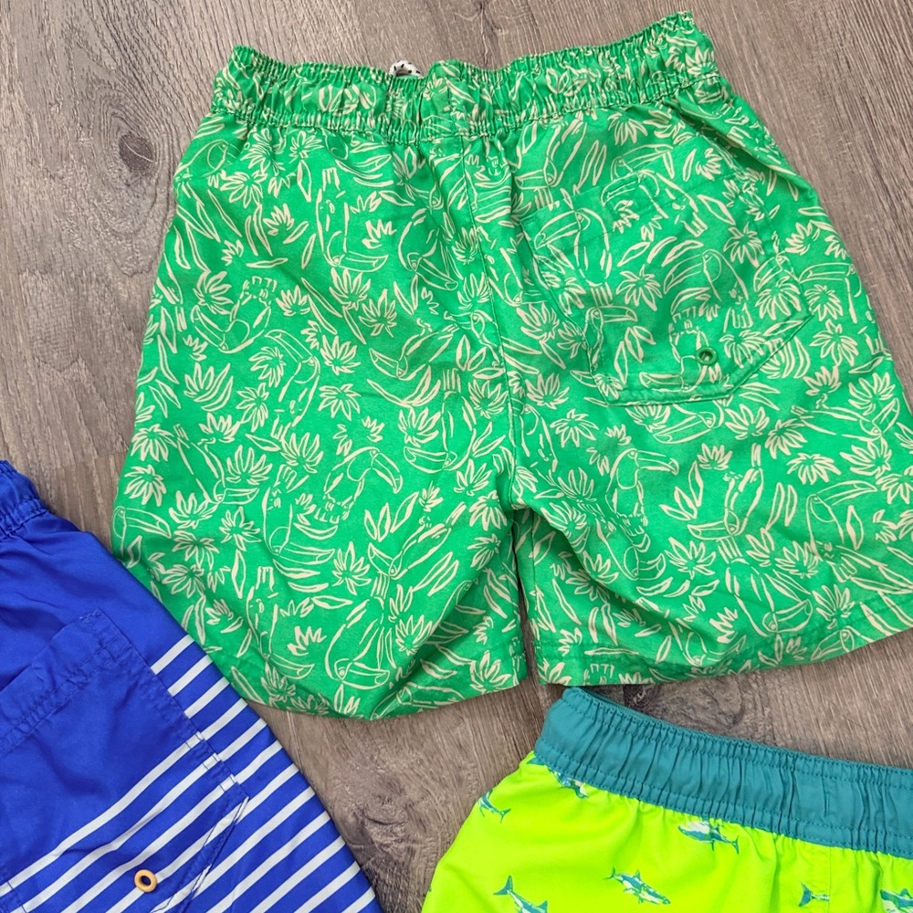 Cat & Jack Boys Swim Shorts - Set of 3 Size 8 - Picture 8 of 9